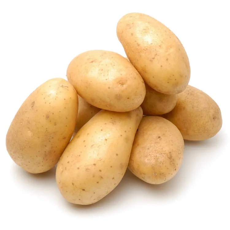 Matigas na sariwang patatas